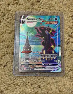 Pokemon Umbreon VMAX Alternate Art Holo Secret Rare 215/203 Evolving Skies - Image 1