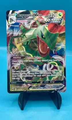 Pokemon TCG Rayquaza VMAX Full Art 101/159 Crown Zenith - Image 1