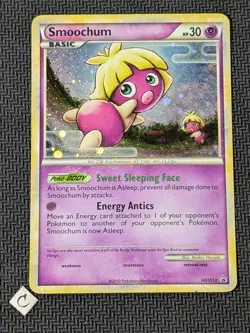 Smoochum HGSS13 - Heart Gold Soul Silver Promo Holo Rare Pokemon TCG LP - Image 1