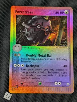 Forretress 28/97 - ex Dragon Reverse Holo Uncommon Pokemon TCG NM - Image 1