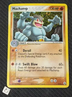 Machamp 9/92 - Legend Maker Holo Rare Pokemon TCG MP - Image 1
