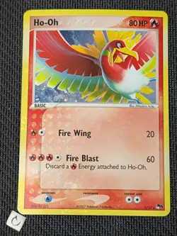 Ho-oh 1/17 - Pop Series 5 Holo Rare Pokemon TCG HP - Image 1