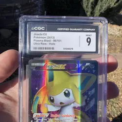 Jirachi EX (98 Full Art) 98/101 Plasma Blast Holo Pokemon 2013 CGC 9 Mint 🔥 - Image 2