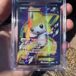 Jirachi EX (98 Full Art) 98/101 Plasma Blast Holo Pokemon 2013 CGC 9 Mint 🔥 - Image 3