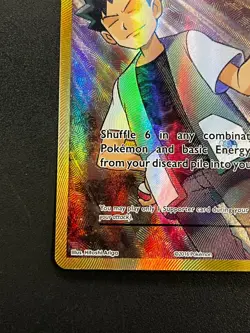Brock's Grit 107/108 - XY Evolutions Ultra Rare Full Art Trainer Holo Pokemon LP - Image 2