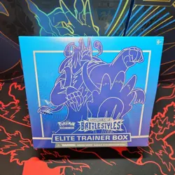 Pokemon TCG Battle Styles - ETB Rapid Strike Urshifu Art (Blue) (Torn, see pics) - Image 3
