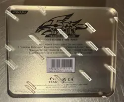 Yu-gi-oh 2009 Ancient Fairy Dragon 5D’s Tin Factory Sealed - Image 2