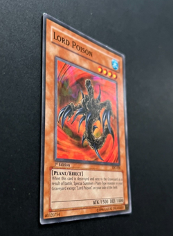 Yugioh! Lord Poison - 1st Edition IOC-028 Common (LP/MP) 1996 - Image 5