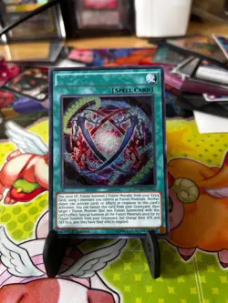 Yugioh Ultra Polymerization MACR-EN052 No Name Misprint Secret Rare - Image 1