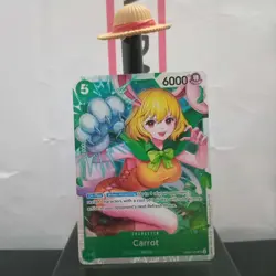 mint+ One Piece Two Legends OP08-023 Foil Carrot - Image 1