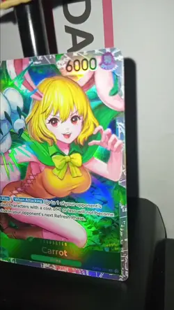 mint+ One Piece Two Legends OP08-023 Foil Carrot - Image 2