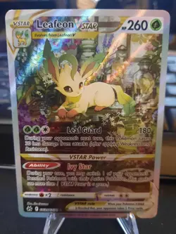 Leafeon VSTAR GG35/GG70 Crown Zenith: Galarian Gallery Holo- Pokemon Card - Image 1