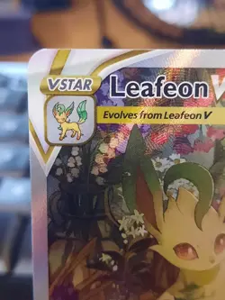 Leafeon VSTAR GG35/GG70 Crown Zenith: Galarian Gallery Holo- Pokemon Card - Image 3