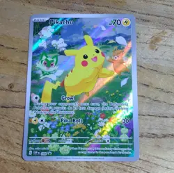 Pokemon TCG Pikachu SVP 088 2024 Scarlet & Violet Black Star Promo Card - Image 2
