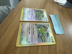 (Both cards) Pokemon TCG EX Dragon Flygon 4/97 Reverse Holo 2003 - Image 2