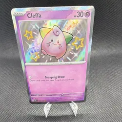 Pokemon Cleffa Holo Basic 150/097 30 HP Psychic English Card - Image 1