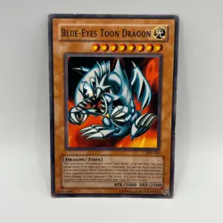Blue-Eyes Toon Dragon SDP-020 Starter Deck Pegasus Yugioh TCG - LP/MP - Image 1