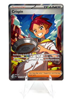Pokemon Crispin Ultra Rare Stellar Crown 164/142 - Image 1