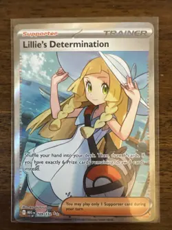 2025 Pokemon Scarlet & Violet White Flare Lillie's Determination FA #169/132 - Image 1