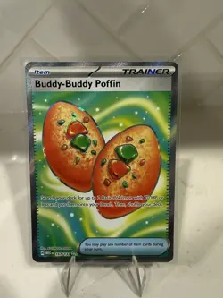 Pokemon Mega Evolution Buddy-Buddy Poffin 167/132 Ultra Rare - Image 1