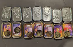 🔥🔥Empty Pokemon Mini Tins - Kanto Power CHARIZARD(5) & DRAGONITE (2) - Image 1