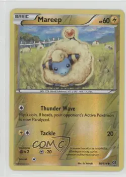 Mareep Reverse Foil Pokemon XY Steam Siege #38 - Image 1