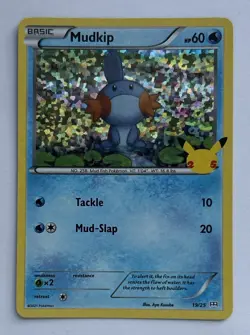 Mudkip 019/025 Promo McDonald's 25th Anniversary Promos Pokemon Holo Near Mint - Image 1