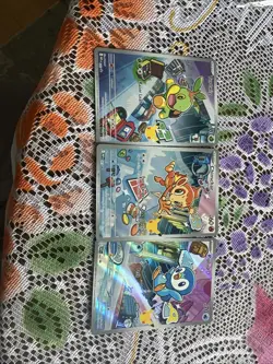 Pokemon First Partner Illustration Collection - Chimchar Turtwig Piplup Set - Image 1