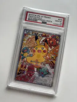 Pokemon PSA 10 Pikachu XY Promo 20th Anniversary Festa Holo 279/XY-P Pokemon TCG - Image 2
