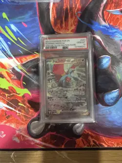 Pokemon 2023 Roaring Moon ex 251/182 SIR Paradox Rift GEM MINT PSA 10 - Image 1
