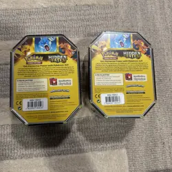 Pokemon TCG Hidden Fates GX Tin Charizard & Raichu Set of 2 - Image 3