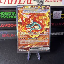 Hearthflame Mask Ogerpon EX 212/167 Pokemon TCG Twilight Masquerade NM - Image 1