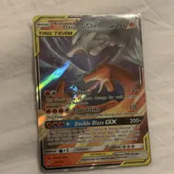 Pokemon Reshiram & Charizard GX TAG TEAM Holo SM-Unbroken Bonds 20/214 - Image 2