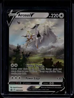 Pokemon TCG Arceus V SWSH204 Sword & Shield Promo NM - Image 1