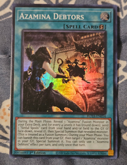 Azamina Debtors ROTA-EN054 - Super Rare Yugioh - Image 1