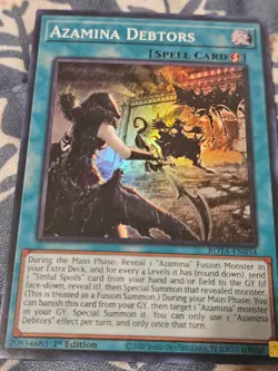 Azamina Debtors ROTA-EN054 - Super Rare Yugioh - Image 2