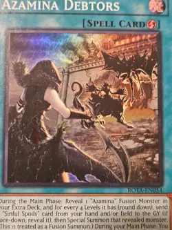 Azamina Debtors ROTA-EN054 - Super Rare Yugioh - Image 3