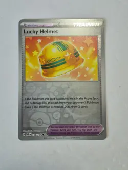 Lucky Helmet 158/167 Uncommon Twilight Masquerade Pokemon Reverse Holo Near Mint - Image 1