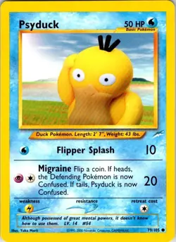 Pokemon | Neo Destiny | Psyduck | 079/105 | Unlimited | LP - Image 1