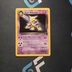 Dark Alakazam 18/82 Team Rocket Regular Pokemon TCG - Image 1