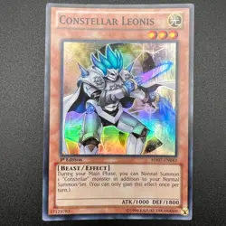 YuGiOh Constellar Leonis HA07-EN043 Super Rare 1st Edition NM - Image 1