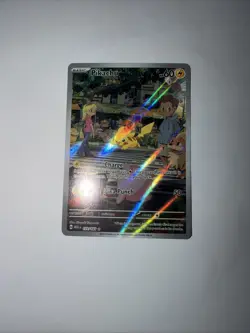 Pokemon Pikachu 173/165 Scarlet & Violet 151 Illustration Rare Full Art - Image 1