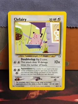 Clefairy 30/111 Neo Genesis Non Holo Uncommon Pokemon TCG 2000 - Image 1