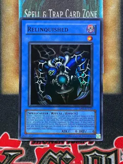 Yugioh Relinquished DB1-EN015 Super Rare NM - Image 1