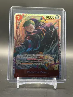 One Piece Roronoa Zoro (EB04-007) Adventure on Kami's Island Foil Super Rare SR - Image 1