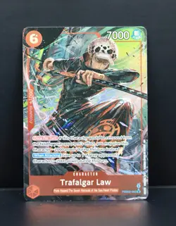 One Piece Trafalgar Law TCG ENGLISH PRB02-002 Alternate ALT ART The Best Vol. 2 - Image 1
