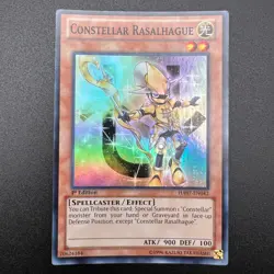 YuGiOh Constellar Rasalhague HA07-EN042 Super Rare 1st Edition NM - Image 1