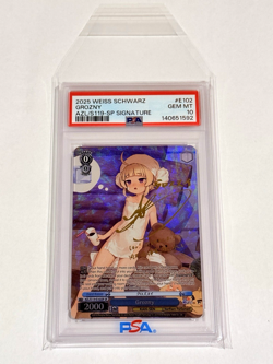 Weiss Schwarz Azur Lane 2 - Grozny SP Signed Gold Signature PSA 10 ENG POP 1 - Image 3