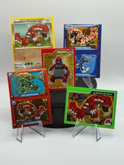 Pokemon Groudon Set of 5 - Groudon #383 Peru/NON-TCG Cards & Stickers - Image 1