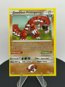 Pokemon Groudon Set of 5 - Groudon #383 Peru/NON-TCG Cards & Stickers - Image 5